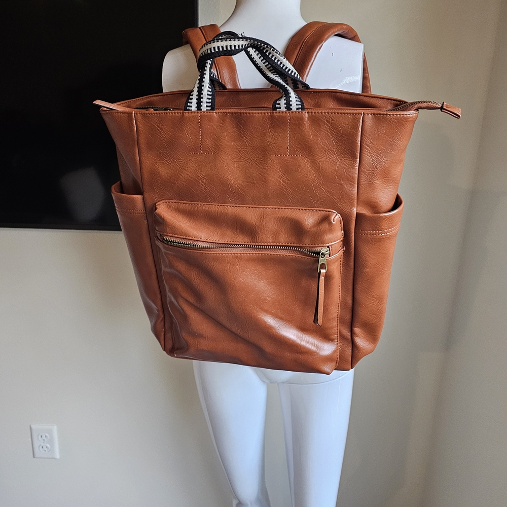 Stylish Brown Backpack